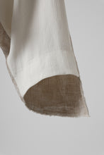 Load image into Gallery viewer, SOSNOVSKA ASYMMETRIC OVERWIDE PANTS (IVORY x BEIGE)