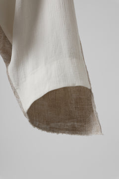 Load image into Gallery viewer, SOSNOVSKA ASYMMETRIC OVERWIDE PANTS (IVORY x BEIGE)