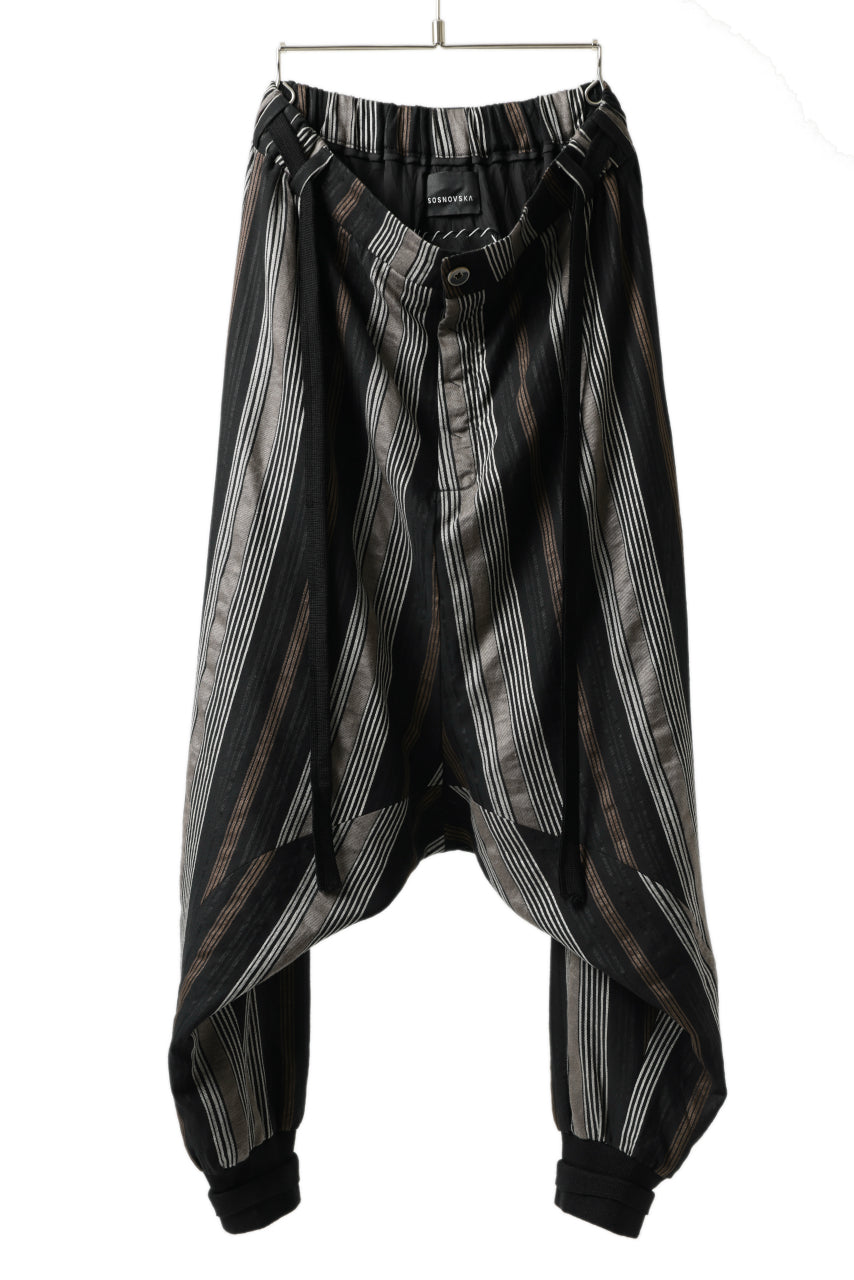 画像をギャラリービューアに読み込む, SOSNOVSKA STRIPES COLORED PANTS (MIX)