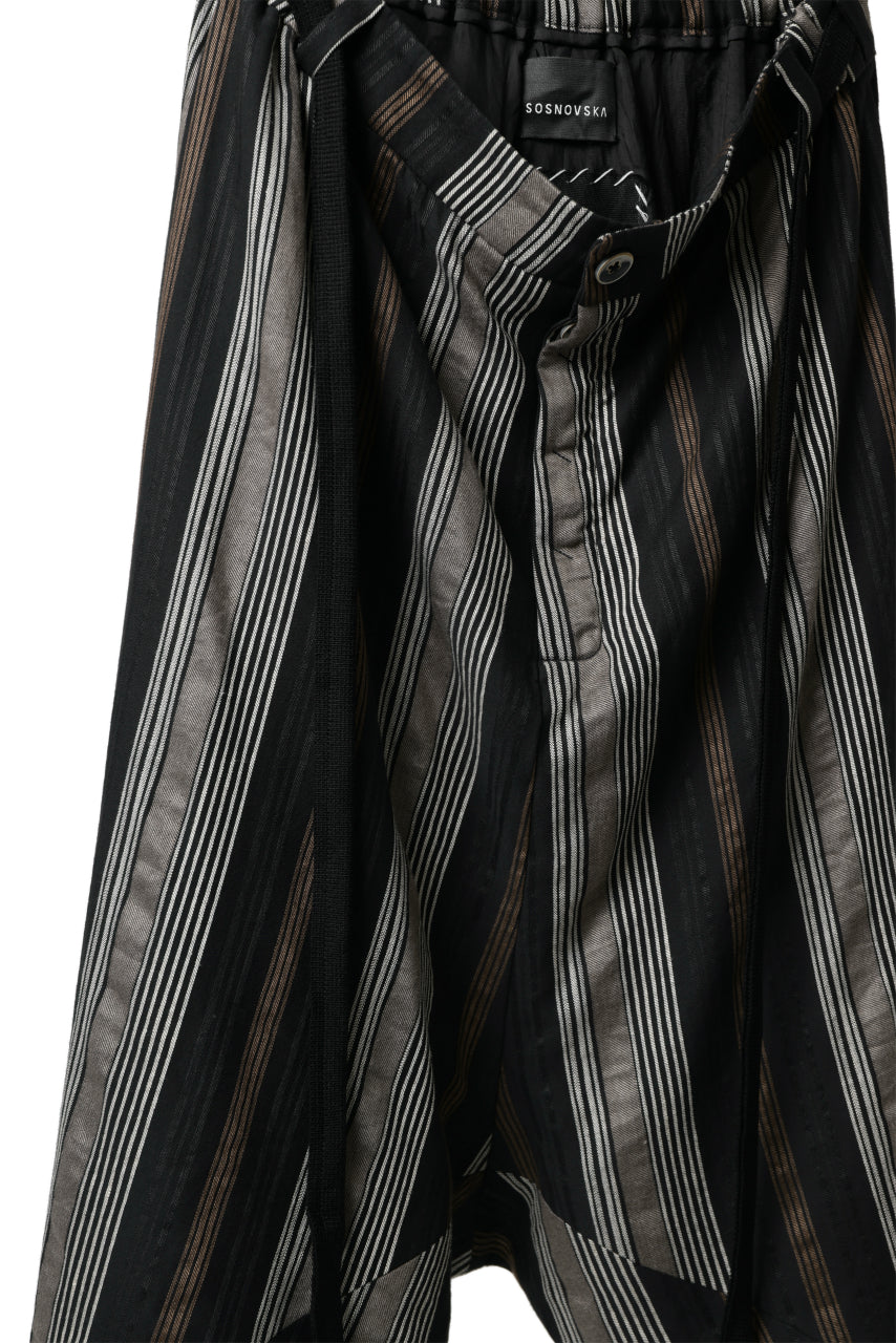 画像をギャラリービューアに読み込む, SOSNOVSKA STRIPES COLORED PANTS (MIX)