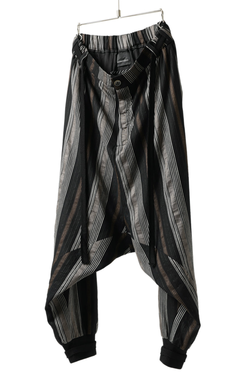 画像をギャラリービューアに読み込む, SOSNOVSKA STRIPES COLORED PANTS (MIX)