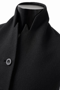 画像をギャラリービューアに読み込む, SOSNOVSKA CLOSED WOOLED VEST (BLACK)