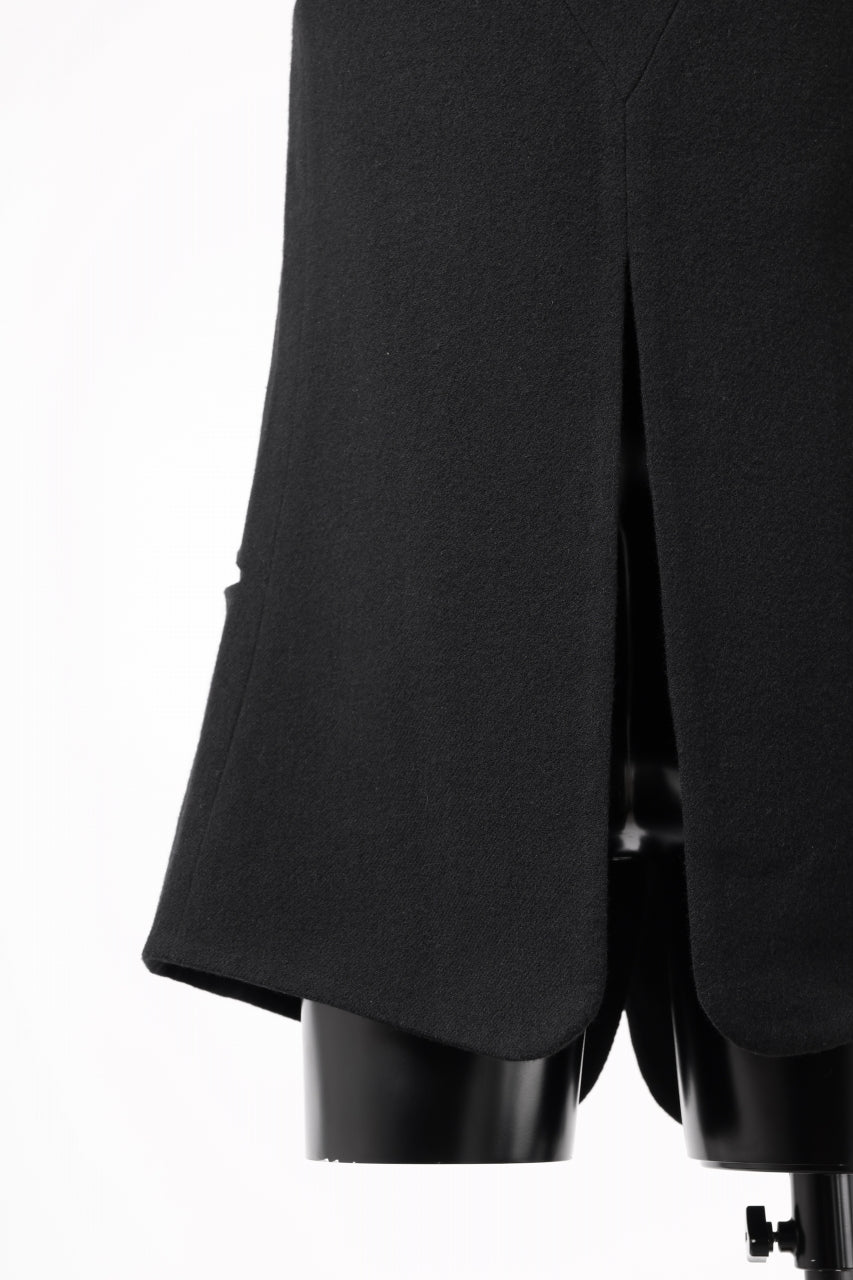 画像をギャラリービューアに読み込む, SOSNOVSKA CLOSED WOOLED VEST (BLACK)