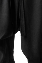 画像をギャラリービューアに読み込む, SOSNOVSKA OVERSIDED BALOON PANTS (BLACK)
