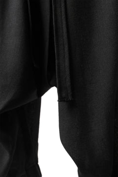 画像をギャラリービューアに読み込む, SOSNOVSKA OVERSIDED BALOON PANTS (BLACK)