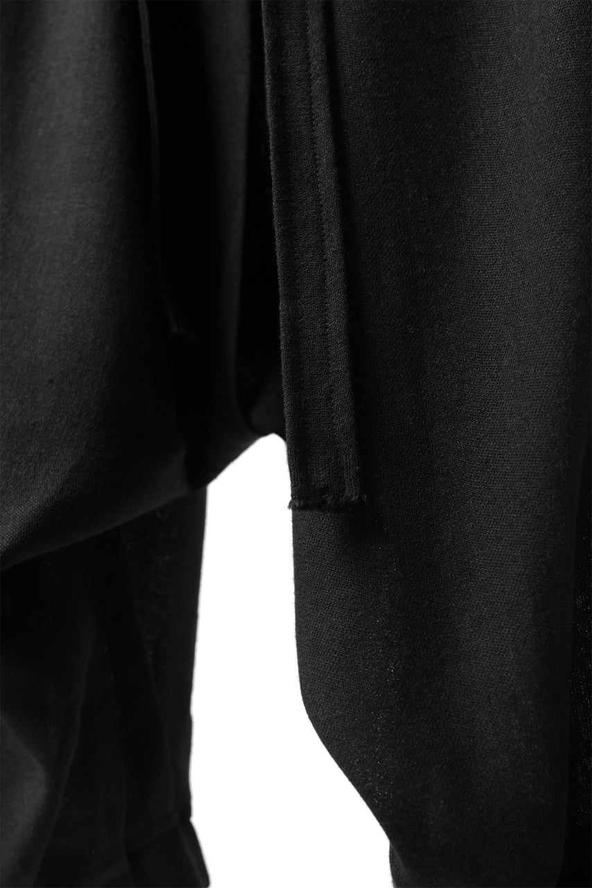 画像をギャラリービューアに読み込む, SOSNOVSKA OVERSIDED BALOON PANTS (BLACK)