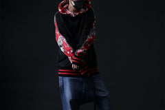 画像をギャラリービューアに読み込む, MASSIMO SABBADIN exclusive HOODY wt. VINTAGE DENIM/BANDANA APP. (dkb1)