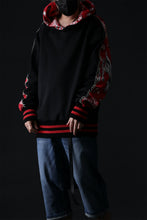 画像をギャラリービューアに読み込む, MASSIMO SABBADIN exclusive HOODY wt. VINTAGE DENIM/BANDANA APP. (dkb1)