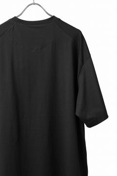 画像をギャラリービューアに読み込む, Y-3 Yohji Yamamoto RELAXED SHORT SLEEVE TEE / SC JERSEY (BLACK)