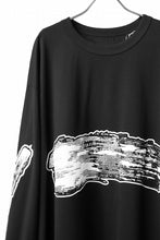 画像をギャラリービューアに読み込む, Y-3 Yohji Yamamoto GRAPHICS LONG SLEEVE TOP / SC JERSEY (BLACK)
