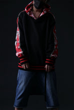 画像をギャラリービューアに読み込む, MASSIMO SABBADIN exclusive HOODY wt. VINTAGE DENIM/BANDANA APP. (dkb1)