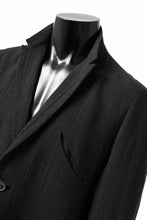 画像をギャラリービューアに読み込む, SOSNOVSKA MIXED CRUMPLED JACKET (BLACK)