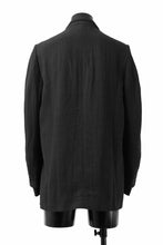 画像をギャラリービューアに読み込む, SOSNOVSKA MIXED CRUMPLED JACKET (BLACK)