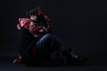 画像をギャラリービューアに読み込む, MASSIMO SABBADIN exclusive HOODY wt. VINTAGE DENIM/BANDANA APP. (dkb1)