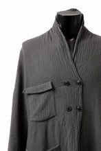 画像をギャラリービューアに読み込む, SOSNOVSKA DOUBLE BREASTED BLAZER (GREY)