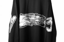 画像をギャラリービューアに読み込む, Y-3 Yohji Yamamoto GRAPHICS LONG SLEEVE TOP / SC JERSEY (BLACK)