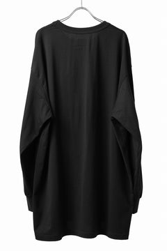 画像をギャラリービューアに読み込む, Y-3 Yohji Yamamoto GRAPHICS LONG SLEEVE TOP / SC JERSEY (BLACK)