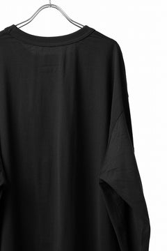 画像をギャラリービューアに読み込む, Y-3 Yohji Yamamoto GRAPHICS LONG SLEEVE TOP / SC JERSEY (BLACK)