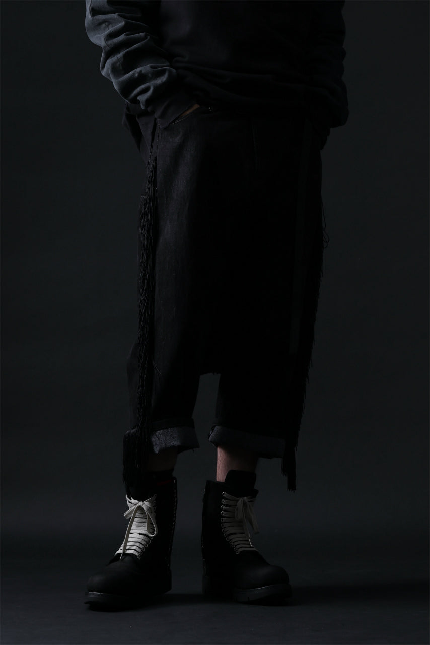 画像をギャラリービューアに読み込む, MASSIMO SABBADIN Re;BUILD "Levi's" DYEING LOWCLOTCH PANTS (black)