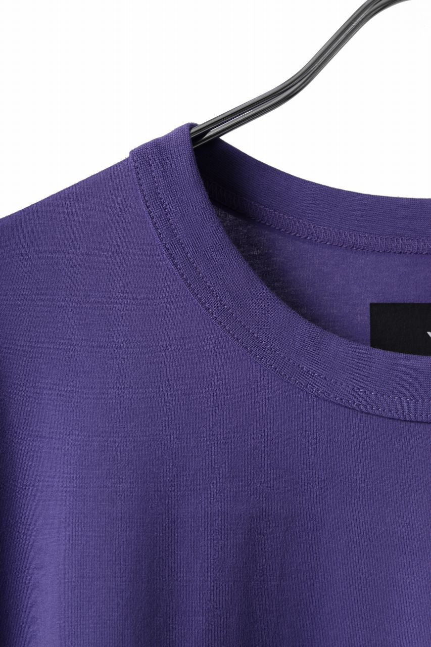 画像をギャラリービューアに読み込む, Y-3 Yohji Yamamoto GRAPHICS LONG SLEEVE TOP / SC JERSEY (PURPLE)