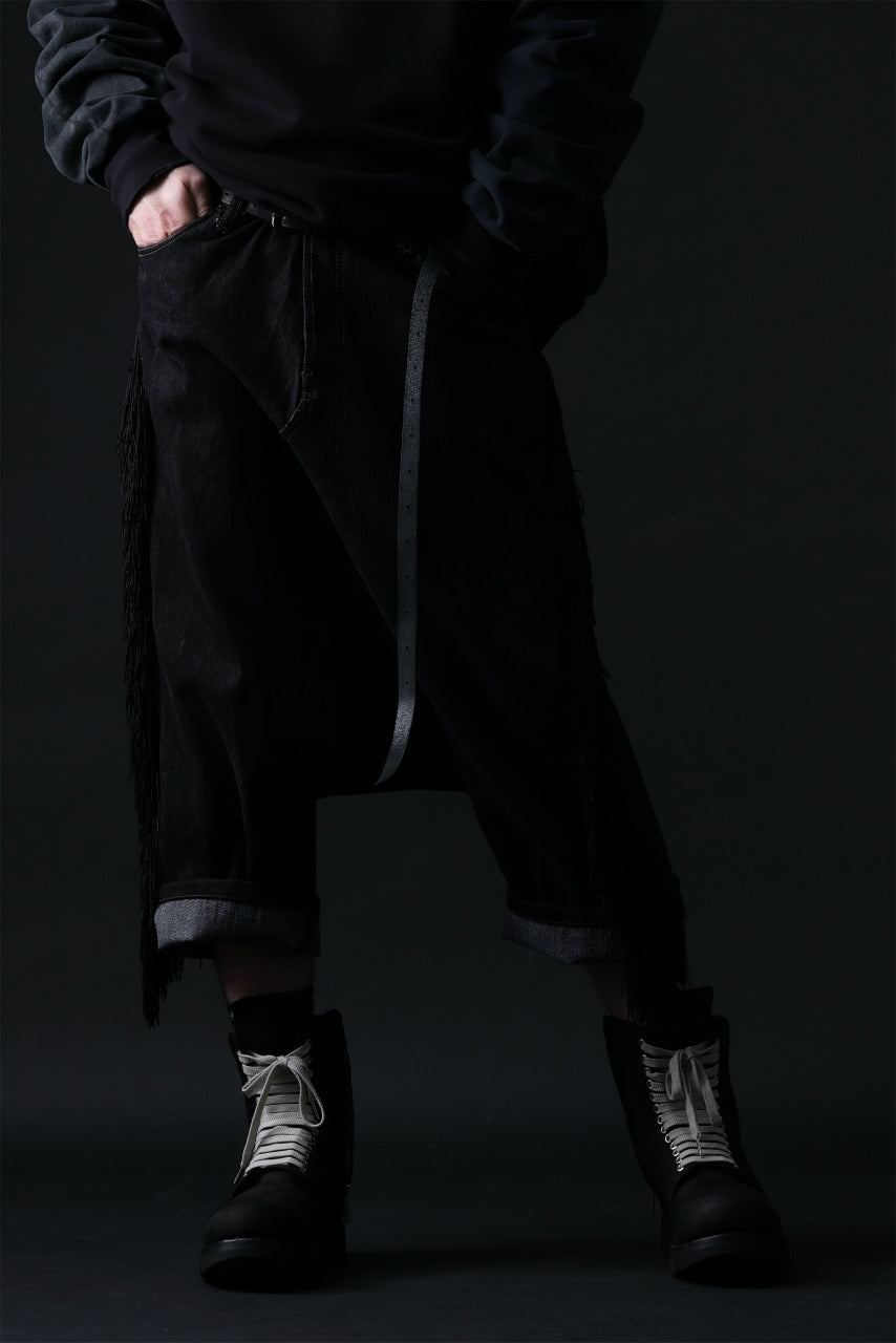 画像をギャラリービューアに読み込む, MASSIMO SABBADIN Re;BUILD "Levi's" DYEING LOWCLOTCH PANTS (black)