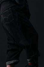 画像をギャラリービューアに読み込む, MASSIMO SABBADIN Re;BUILD "Levi's" DYEING LOWCLOTCH PANTS (black)