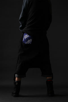 画像をギャラリービューアに読み込む, MASSIMO SABBADIN Re;BUILD "Levi's" DYEING LOWCLOTCH PANTS (black)