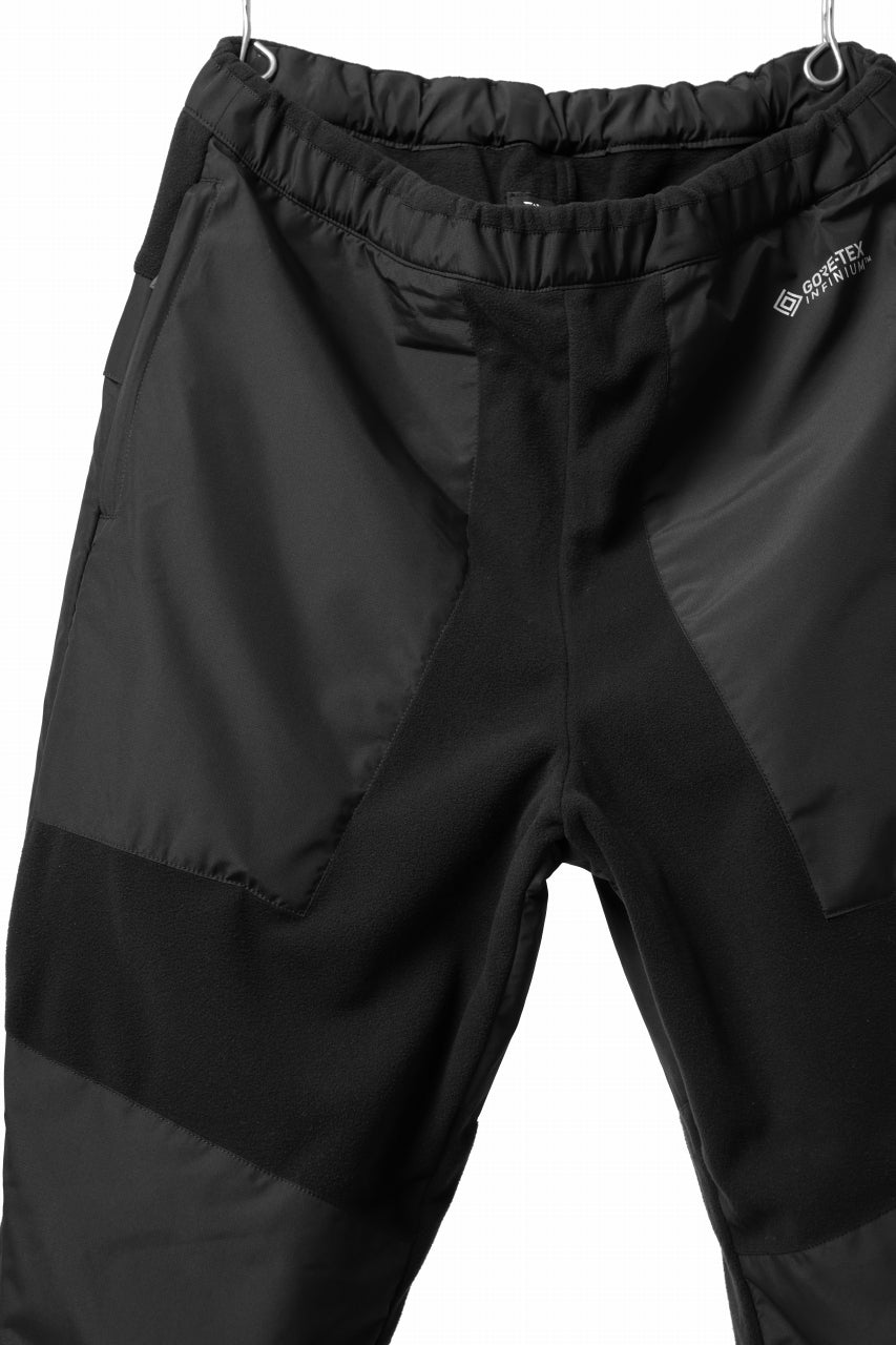 画像をギャラリービューアに読み込む, D-VEC x ALMOSTBLACK POLARTEC TROUSERS / GORE-TEX INFINIUM 2L (BLACK)