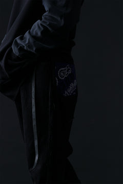 画像をギャラリービューアに読み込む, MASSIMO SABBADIN Re;BUILD "Levi's" DYEING LOWCLOTCH PANTS (black)