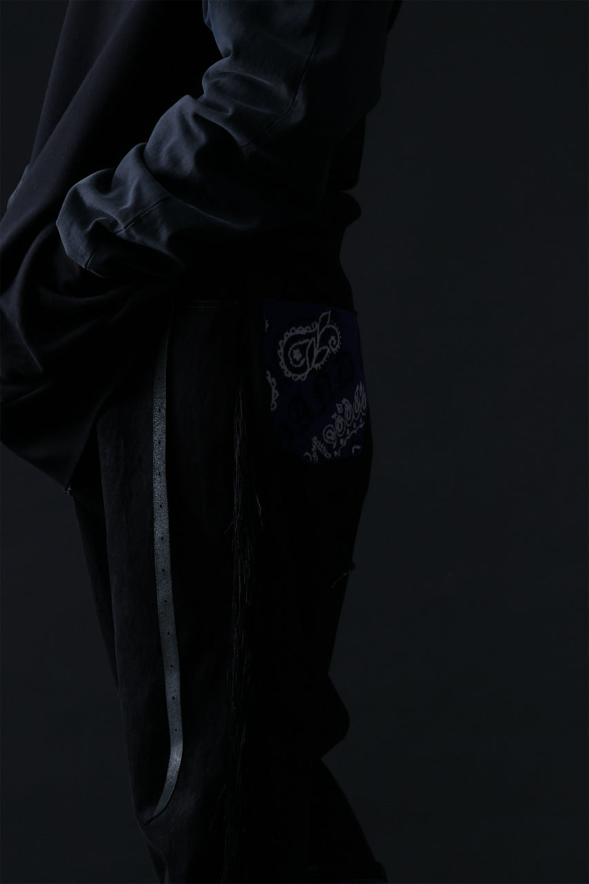 画像をギャラリービューアに読み込む, MASSIMO SABBADIN Re;BUILD "Levi's" DYEING LOWCLOTCH PANTS (black)