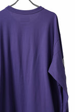 画像をギャラリービューアに読み込む, Y-3 Yohji Yamamoto GRAPHICS LONG SLEEVE TOP / SC JERSEY (PURPLE)