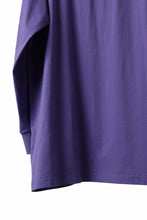 画像をギャラリービューアに読み込む, Y-3 Yohji Yamamoto GRAPHICS LONG SLEEVE TOP / SC JERSEY (PURPLE)