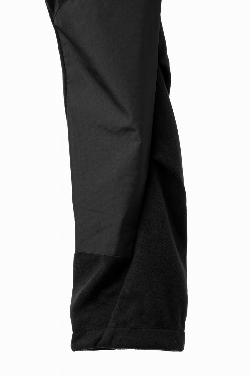 画像をギャラリービューアに読み込む, D-VEC x ALMOSTBLACK POLARTEC TROUSERS / GORE-TEX INFINIUM 2L (BLACK)
