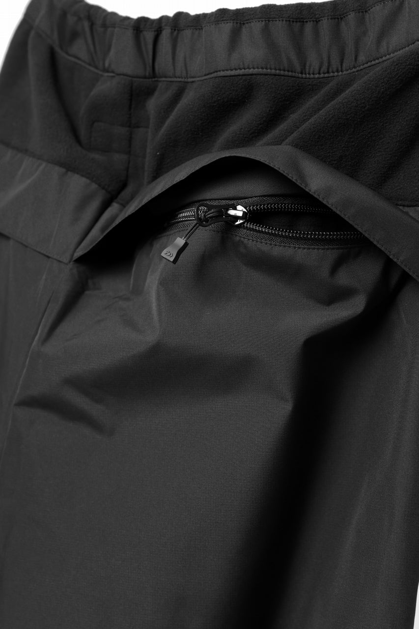画像をギャラリービューアに読み込む, D-VEC x ALMOSTBLACK POLARTEC TROUSERS / GORE-TEX INFINIUM 2L (BLACK)