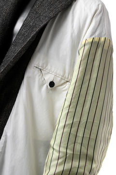 画像をギャラリービューアに読み込む, KLASICA SAULT FOLK DOUBLE BREASTED OVER COAT / CLASSIC HERRING BONE (BLACK)