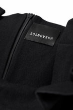 画像をギャラリービューアに読み込む, SOSNOVSKA AMPLE FOLDS SKIRT (BLACK)