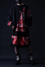 画像をギャラリービューアに読み込む, MASSIMO SABBADIN TOPS wt. CRAZY-PANEL BANDANA APP. (bk red)