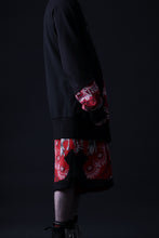 画像をギャラリービューアに読み込む, MASSIMO SABBADIN TOPS wt. CRAZY-PANEL BANDANA APP. (bk red)