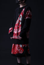 画像をギャラリービューアに読み込む, MASSIMO SABBADIN TOPS wt. CRAZY-PANEL BANDANA APP. (bk red)