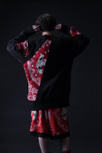 画像をギャラリービューアに読み込む, MASSIMO SABBADIN TOPS wt. CRAZY-PANEL BANDANA APP. (bk red)