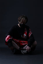 画像をギャラリービューアに読み込む, MASSIMO SABBADIN TOPS wt. CRAZY-PANEL BANDANA APP. (bk red)