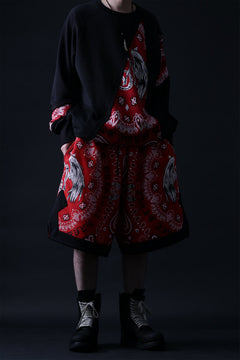 画像をギャラリービューアに読み込む, MASSIMO SABBADIN BASKET BALL SHORTS wt. MS BANDANA (sban 3)