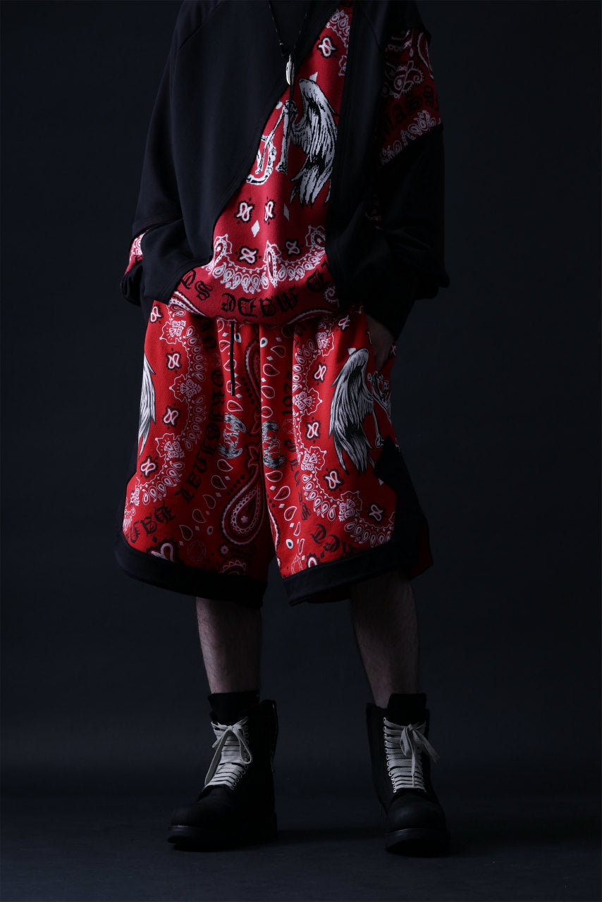 画像をギャラリービューアに読み込む, MASSIMO SABBADIN BASKET BALL SHORTS wt. MS BANDANA (sban 3)