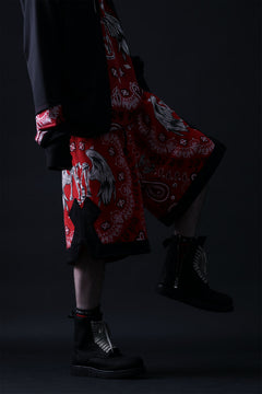 画像をギャラリービューアに読み込む, MASSIMO SABBADIN BASKET BALL SHORTS wt. MS BANDANA (sban 3)