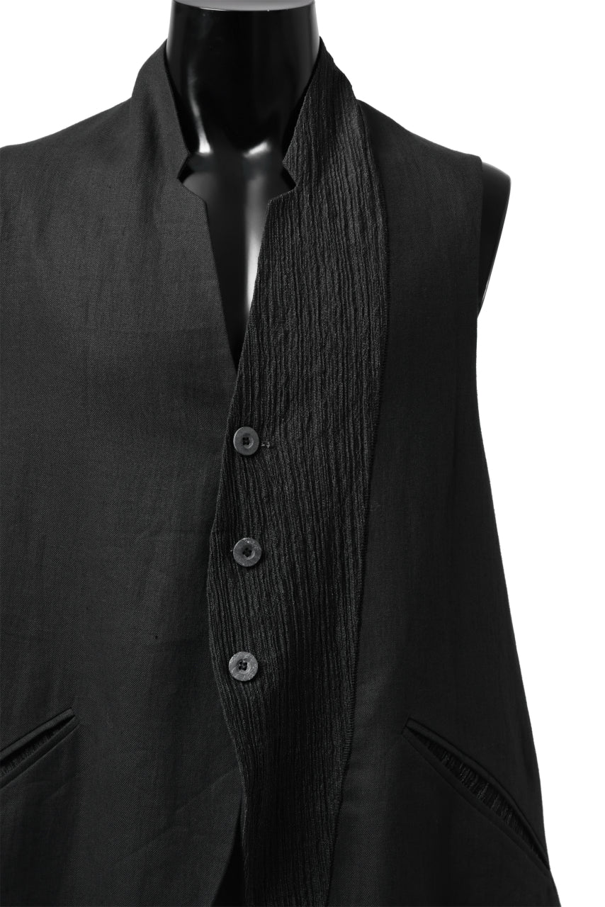 画像をギャラリービューアに読み込む, SOSNOVSKA STRUCTURAL INTERCALATION VEST (BLACK)