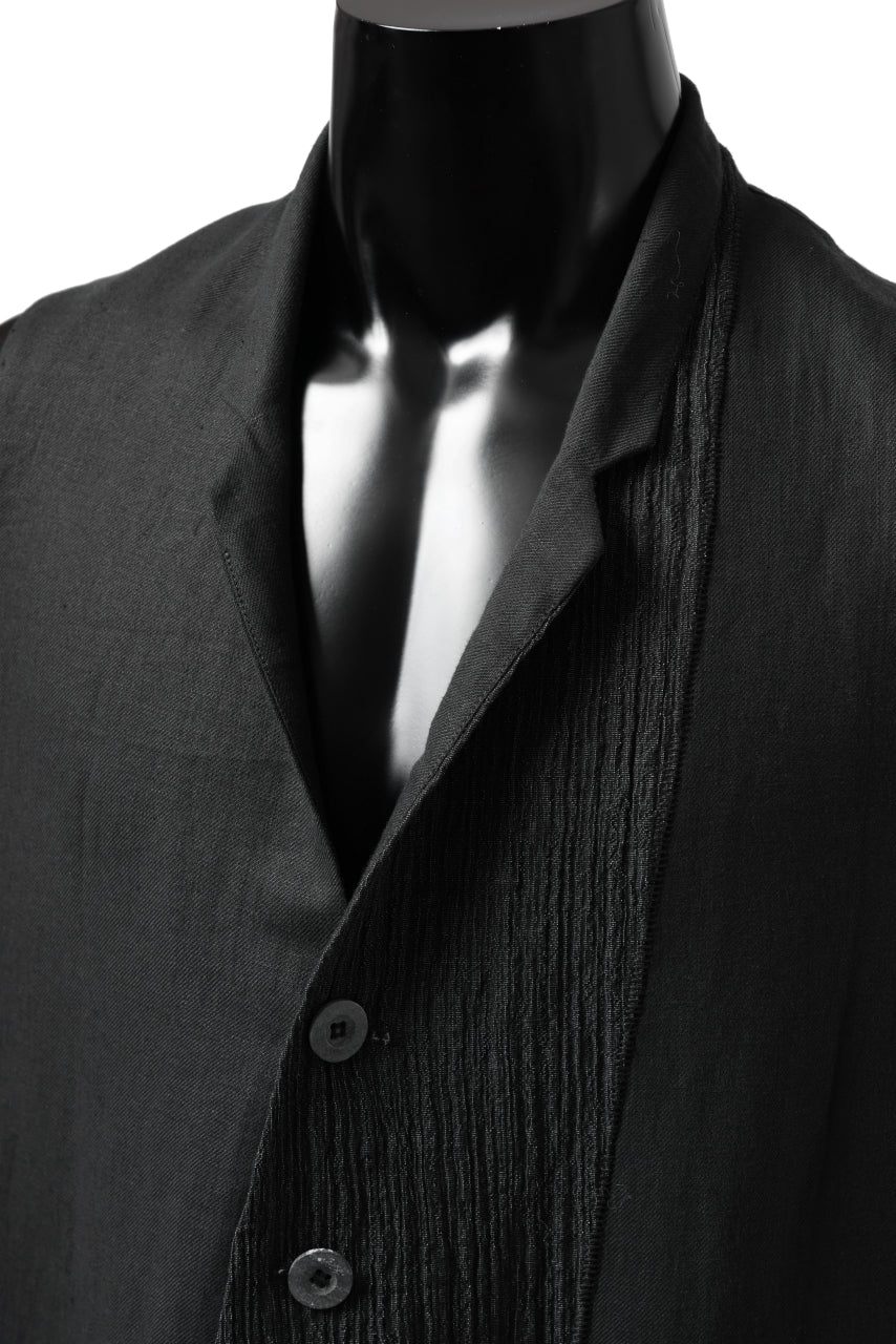 画像をギャラリービューアに読み込む, SOSNOVSKA STRUCTURAL INTERCALATION VEST (BLACK)