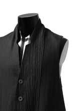 画像をギャラリービューアに読み込む, SOSNOVSKA STRUCTURAL INTERCALATION VEST (BLACK)