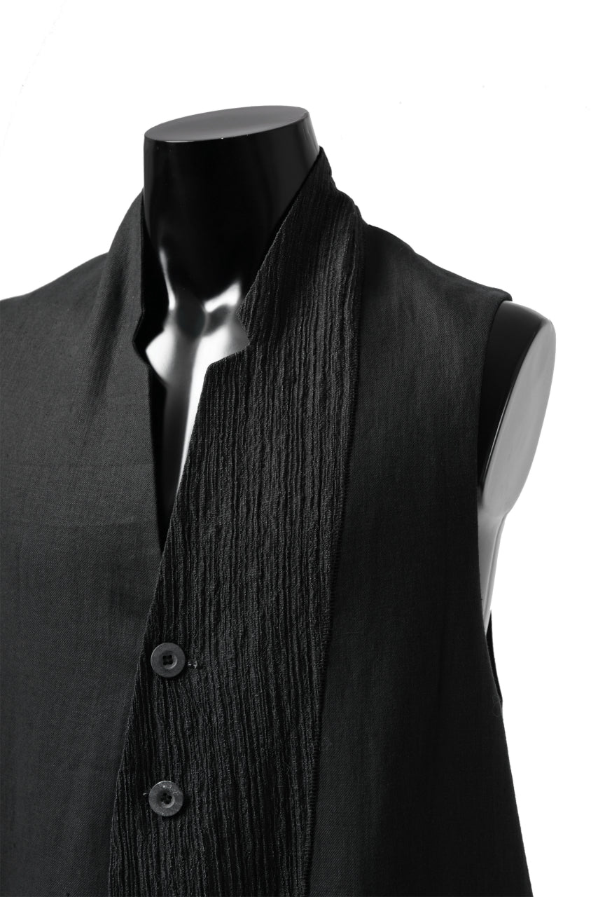 画像をギャラリービューアに読み込む, SOSNOVSKA STRUCTURAL INTERCALATION VEST (BLACK)