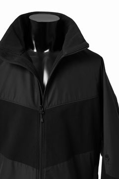 画像をギャラリービューアに読み込む, D-VEC x ALMOSTBLACK POLARTEC JACKET / GORE-TEX INFINIUM 2L (BLACK)