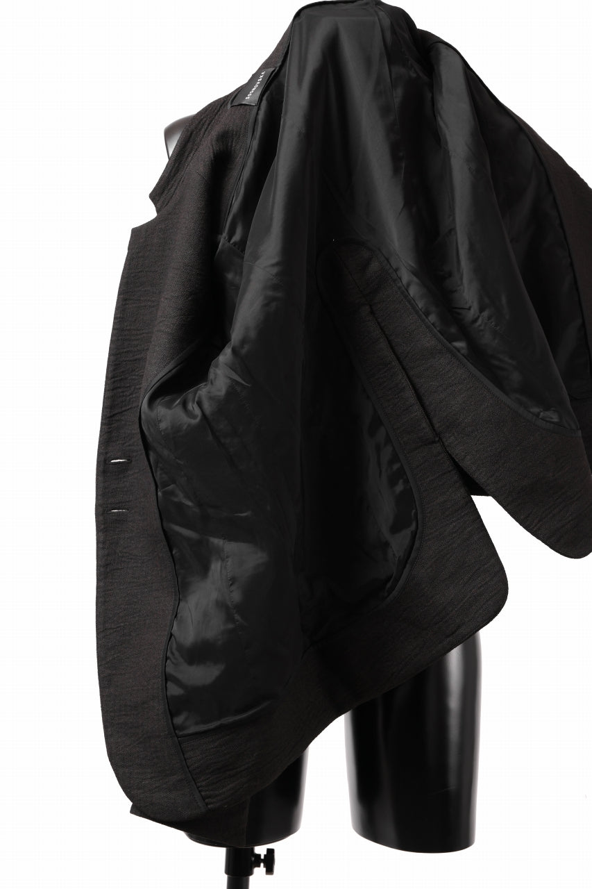 画像をギャラリービューアに読み込む, SOSNOVSKA METAL THREADS JACKET (BLACK-BROWN)